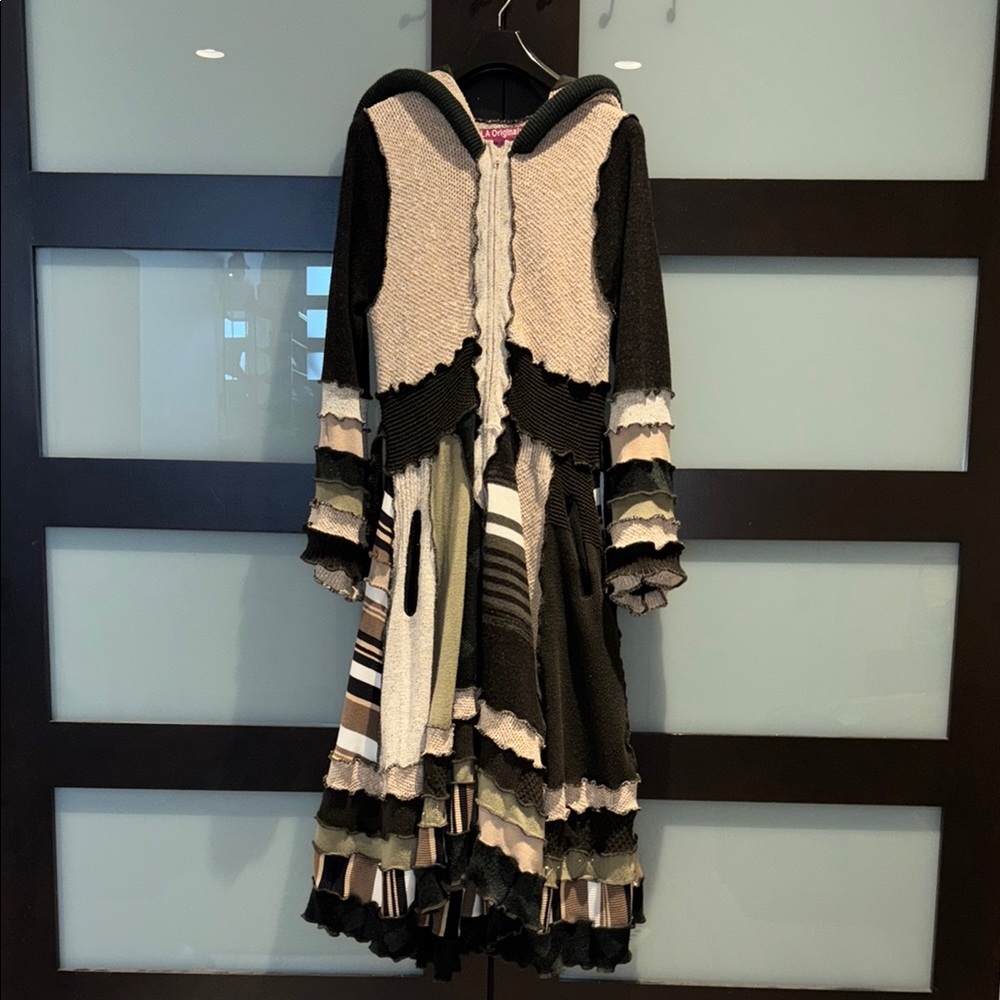 One-of-a-kind KLA Originals Faerie Long Sweater-Jacket